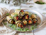 Cannellonis d’Aubergines au Quinoa & Légumes