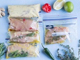 Comment faire des marinades pour le poulet {7 recettes de marinades}