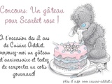 Concours Un gâteau pour Scarlet rose: les Participants