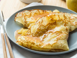 Crêpes aux Pommes & Caramel au beurre salé