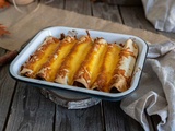 Enchiladas au boeuf haché et poivrons
