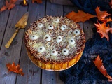 Gâteau de pâtes à la bolognaise pour Halloween