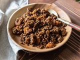 Lentilles aux épices douces au Cookeo