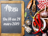 Menu de la Semaine – S12