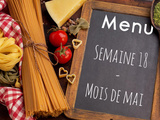 Menu de la Semaine – S18