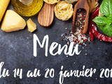 Menu de la Semaine – S3