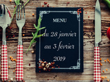 Menu de la Semaine – S5