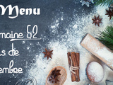 Menu de la Semaine – S52