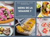 Menu pour la semaine du lundi 12 février au dimanche 18 février 2024: Votre guide de planification de repas équilibrés