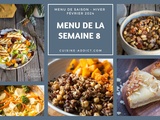 Menu pour la semaine du lundi 19 février au dimanche 25 février 2024: Votre Guide de Repas Quotidiens Faciles et Sains