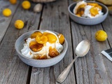 Mini Pavlova aux Mirabelles: Une Recette Facile et Délicieuse