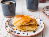 Pancakes vegan au jus de pois chiche