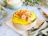 Poke bowl aux crevettes