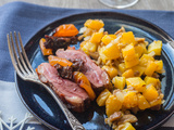 Rôti de Magret de Canard aux Pruneaux et Abricots secs