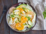 Salade au Fenouil, Agrumes & Avocat