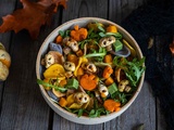 Salade de pâtes d’Halloween