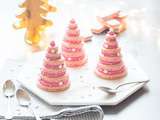 Sapins de Macarons à la Framboise