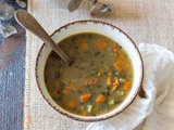 Soupe aux lentilles et patate douce au Cookeo