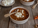 Soupe de lentilles à la grecque au Cookeo