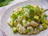 Tartare de St Jacques & Avocat au Citron vert