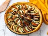 Tarte aux légumes comme un tian