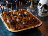 Tiramigiù… Mon tiramisu cimetière pour Halloween