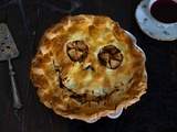 Tourte aux Pommes effrayante pour Halloween