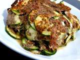 Courgettes a la menthe graines de chia et cajou