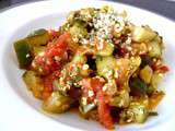 Courgettes tomates au chanvre