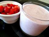 Mousse fraise coco