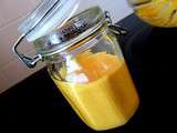 Sauce vinaigrette noix de cajou curcuma