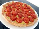 Tarte aux tomates cerises