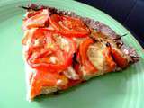 Tarte oignons tomates