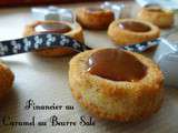 Financier caramel beurre salé