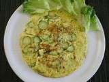 Frittata di zucchine spumosa e leggera