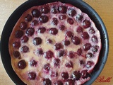 Clafoutis de cerises à la poêle