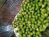 Palourdes ou clovisses aux légumes verts croquants