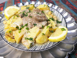 Barania batata- batata barania- plat de pommes de terre frites en sauce a l'agneau