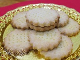 Biscuits salés pur beurre au parmesan pour amuse bouches