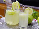 Citronnade bônoise - citrons et zestes a la fleur d'oranger