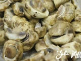 Comment conserver des champignons frais au congelateur