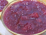 Confiture de fraises aux pommes et citron