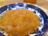 Confiture de potiron et pomme à la cannelle-clou de girofle et citron vert