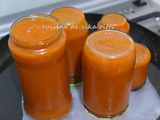 Conserve de sauce tomate pour plats et pizzas- conservation classique et congelation