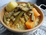 Couscous rustique bel guernina ou chardons de la campagne bônoise pour yennayer