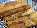 Crêpes moelleuses au chocolat et miel au batteur manuel hache oignon et herbes aromatiques- cuisine express