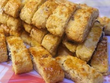 Croquants- croquets aux amandes et raisins secs et fleur d'oranger