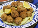 Croquettes de poisson ( merlan ) au boulgour et oignons verts