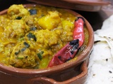 Curry de lentilles et pommes de terre aux boulettes de veau et préparation du curry maison - recette à ma facon