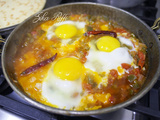 Hmiss ( chakchouka aux légumes grillés ) aux piments d'espelette